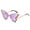 43# Purple, variant on Luxury Diamond Butterfly Sunglasses Women Vintage Rimless Oversized Rhinestone bling Sun Glasses Ladies Y2K Eyewear Red