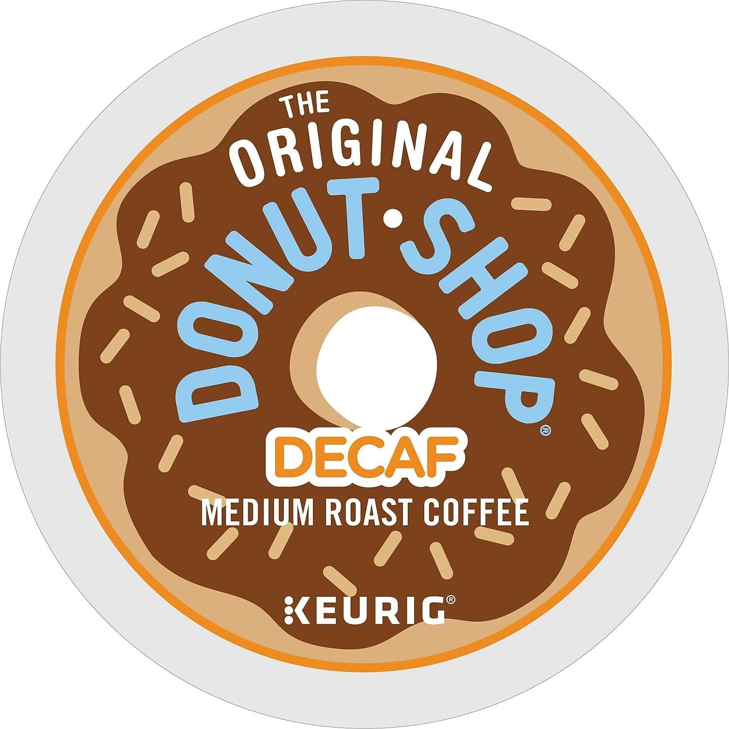 The Original Donut Shop DECAF Coffee, Medium Roast. 24 K-Cup Pods