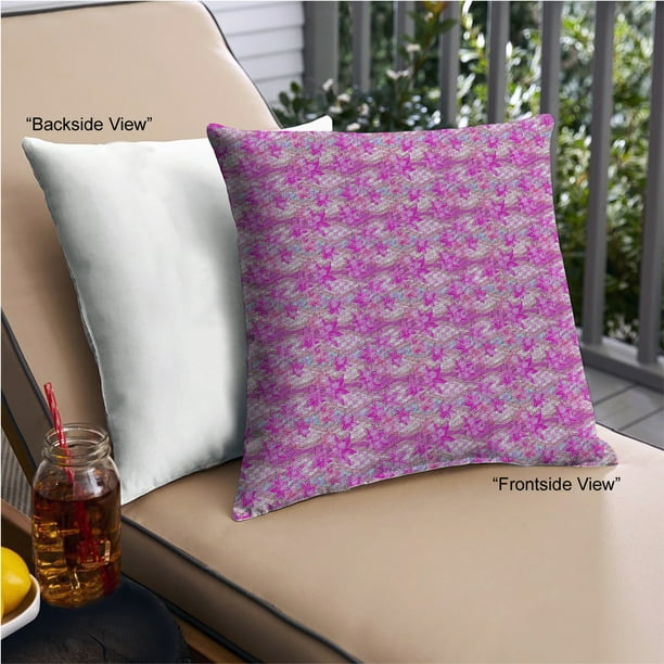 Neon top throw pillows