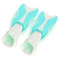 thumbnail image 2 of Snorkel Fins Open Heel Swim Fins 1 Pair Training TPR Long Flippers with Adjustable Belt for Diver for Diving for Snorkeling Surfing ANGGREK Otros, 2 of 8