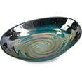 thumbnail image 3 of Modern Art Moody Swirl Glass Bowl, 3 of 3