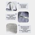 thumbnail image 4 of Clearance! Lunch Bag Insulated Food Container - Thermal Tote with Durable Handle, Versatile Lunch Box Bag and Storage Bag for Travel and Work Meals,Black, 4 of 4