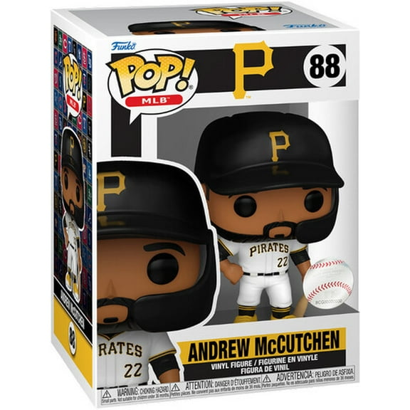Funko Pop! Andrew McCutchen Pittsburgh Pirates Vinyl Figure, 4.15-inches Tall (Styles May Vary)