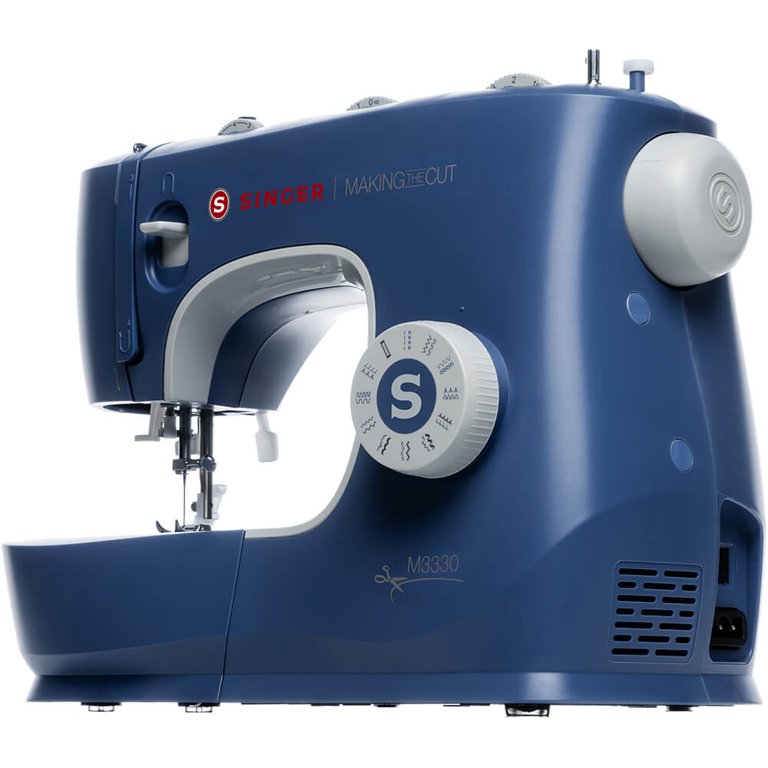 SINGER Haciendo la máquina de coser de corte con 97 aplicaciones de puntada  y kit de accesorios M3330, simple y fácil de usar, perfecta para