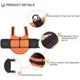 thumbnail image 3 of Dog Life Jacket with Reflective Stripes, Adjustable Dog Lifesaver Pet Life Preserver with High Buoyancy Swimsuit for Small Medium and Large Dogs(M), 3 of 6