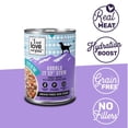thumbnail image 3 of (Pack of 12) I&LOVE&YOU Wet Dog Food, Gobble It Up Stew, Turkey Recipe 13 Oz, 3 of 5