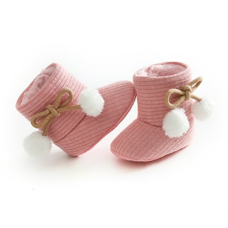 

Multitrust winter baby soft-soled cotton snow boots warm baby shoes