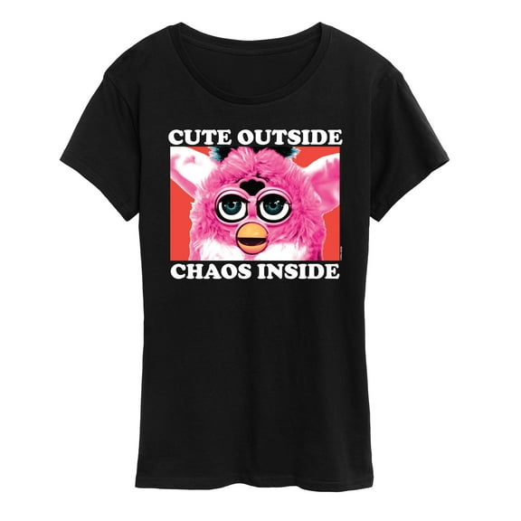 Furby - Cute Outside Chaos Inside - Women's Short Sleeve Graphic T-Shirt
