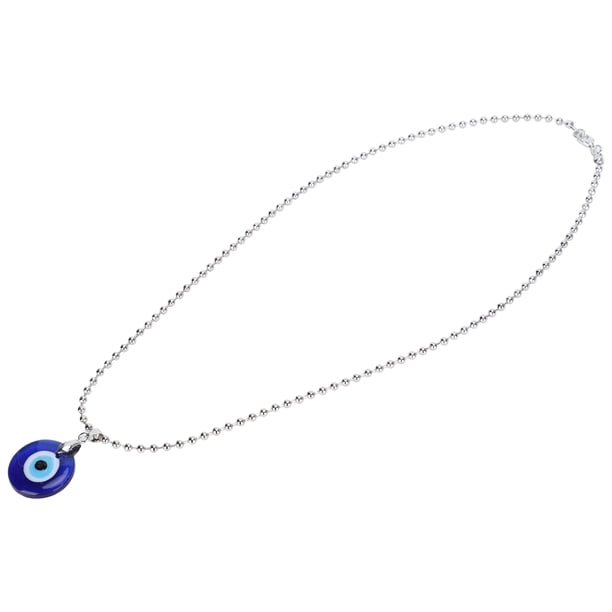Collar De Ojos Azules Turcos, Joyería De Ojos Azules Collar De Protección De Ojos Azules 5 Piezas 2,2 X 2,5 Cm Regalos Manualidades Para Actividades Diarias Para Fiestas
