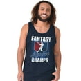 thumbnail image 3 of Fantasy League Champs Sport Ball Game Tank Top Sleeveless Tee Men Brisco Brands X, 3 of 5