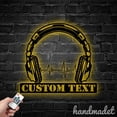 thumbnail image 4 of Handmadetneonsign Earphones Metal Wall Art Light, Headphone Game Metal Sign Wall Decor, Headphone Game Metal Decor, 4 of 5
