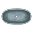 thumbnail image 5 of Native Trails Nst6636 Nativestone 66" Free Standing Concrete Soaking Tub - Wood, 5 of 7