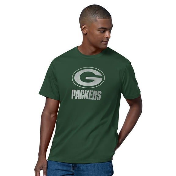 Men's-Starter  Green Green Bay Packers Thursday Night Gridiron T-Shirt