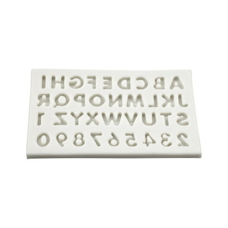 

Up to 50% Off Dvkptbk DIY Creative Letters Numbers Silicone Mold Chocolate Cake Decoration Baking Mold