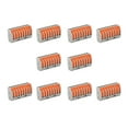 thumbnail image 1 of Tuerca De Palanca, Conductor De Cable De Conexión Rápida Eléctrica 8 Puertos 10 Piezas Para Cables Flexibles Sólidos, 1 of 7