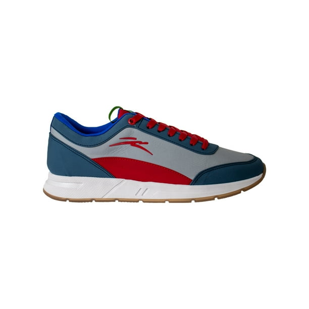 Tenis de Hombre Casual Atletica 2021514 Azul/Gris/Rojo