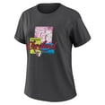 thumbnail image 2 of Women's WEAR by Erin Andrews Charcoal Cleveland Guardians Domestic Box Color Boyfriend T-Shirt, 2 of 3