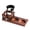 Rectangular Natural Wood, variant on Yajisi Espresso Tamping Station with 2 Distribution Tool Holders 51-58mm Universal Portafilter Stand Natural Wood Anti-Slip Base Coffee Organizer Box for Home Barista Countertop (Square, 4.3 inches)