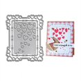 thumbnail image 4 of Troqueles de corte AHTOLS marco de corazón y flecha para San Valentín de metal, 4 of 4