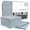 Gray, variant on Disposable Dental Bibs 13"x18" (125 Pack) - 3 Ply Waterproof Tattoo Bib Sheet for Patients - Dentist or Medical Tray Cover and Nail Table Cover Supplies, Pink, One Size
