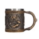 thumbnail image 1 of Taza con revestimiento de acero inoxidable, taza con revestimiento de acero inoxidable, taza de cerveza, taza medieval impulsada por el rendimiento, 1 of 8