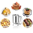 thumbnail image 6 of Yilush Fit for Stainless Steel Batter Dispenser 800ml - Reusable Food Grade Pourer for Pancakes, Waffles, Cupcakes - Easy Release Kitchen Tool, 6 of 6