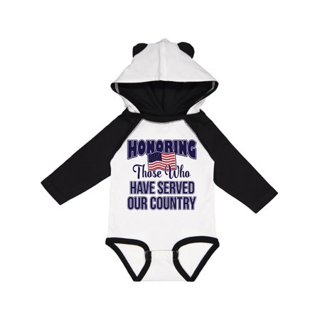 

Inktastic Veterans Day Military Honoring those who Serve Gift Baby Boy or Baby Girl Long Sleeve Bodysuit