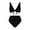 Black, variant on Maternity Swimwear Pregnancy Swimwear Bikini Women's Maternity Soild Swimsuit Boyshorts Bowknot Swimwear Set Black,XL