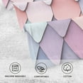 thumbnail image 5 of Yayeee 2 Pack Hand Towels for Bathroom 100% Cotton 16" x 28" Soft Absorbent Kitchen Towel, Pink Art Pattern, 5 of 7