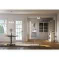 thumbnail image 3 of Tanner Collection One-Light Brushed Nickel Transitional Vanity Light, 3 of 9