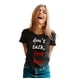 thumbnail image 1 of Playera Mujer Marëvnyk Moda Camiseta Dama Just Kiss Beso, 1 of 4