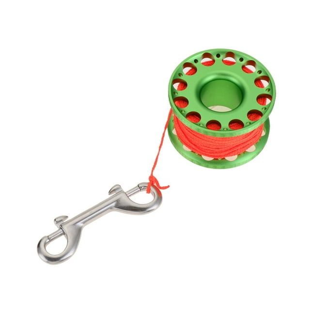 Youkk Dive Reel Line Wreck Scuba Diving Tech Spool Reel Spool Diving Green Reel Green Reel