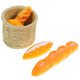 thumbnail image 5 of Mini Bread Basket Set Realistic Miniature Dollhouse Food Ornaments Resin Crafts for DIY Landscape Decor Tiny Breakfast Basket Models for, 5 of 5