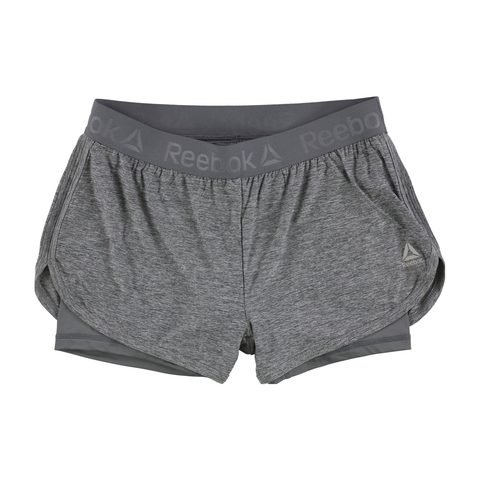 Reebok Shorts d Entrainement Cardio pour Femmes Gris Petit Walmart