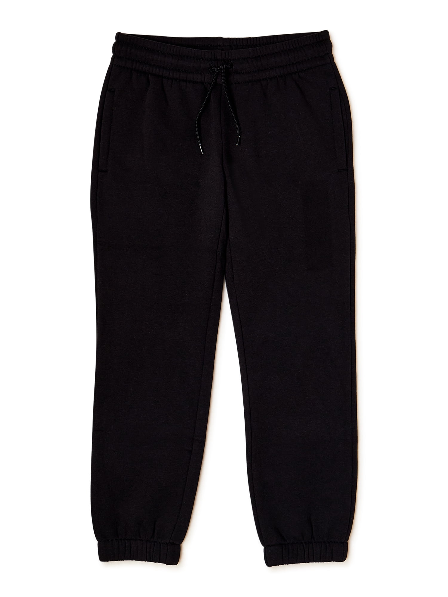 Athletic Works Girls Fleece Joggers, Sizes 4-18 & Plus
