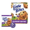 Entenmann's Little Bites Blueberry Mini Muffins, 5 Pouches, 8.25 oz Box