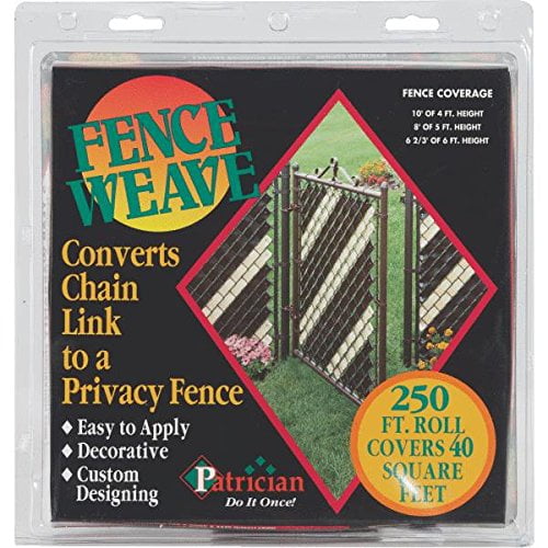 40 SQ FEET W/ BRASS FASTENERS PEXCO FENCE WEAVE® 250' ROLL RED USA MADE! 