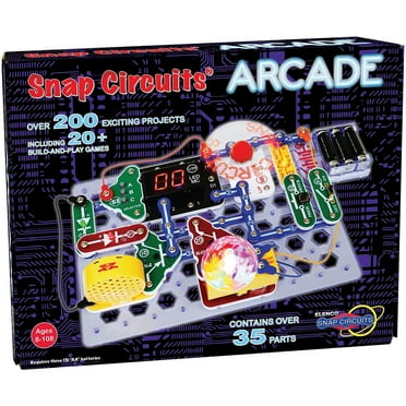 Snap Circuits Arcade | 200 Project Electronics Science Kit | STEM Learning Toy for Ages 8 