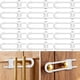 thumbnail image 2 of 15 Cerraduras para Gabinetes A Prueba de Bebés, Cerradura de Seguridad Infantil Ajustable en Forma de U, para Manijas de Perilla en Cocinas y Baños., 2 of 5