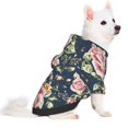 thumbnail image 2 of Balery Vintage Floral Sudadera con Capucha para Perros Pequeños – Ropa para Mascotas, Disfraz para Perros y Gatos, Ideal para Fiestas y Cosplay-Large, 2 of 7