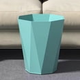 thumbnail image 4 of XIANXIAN Plastic Small Trash Can, Decorative Wastebasket, Modern Wavy Pattern, Polypropylene Trash Can for Bathroom, Bedroom, Office, 4 of 6