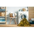 thumbnail image 2 of Ahgly Company Machine Washable Indoor Rectangle Transitional Dark Bronze Brown Area Rugs, 6' x 9', 2 of 7