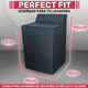 thumbnail image 5 of Funda De Lavadora Uso Rudo Clima Extremo Washing Machine Cover FR FUNDAS REGIAS Funda Para Lavadora Color Gris, 5 of 8
