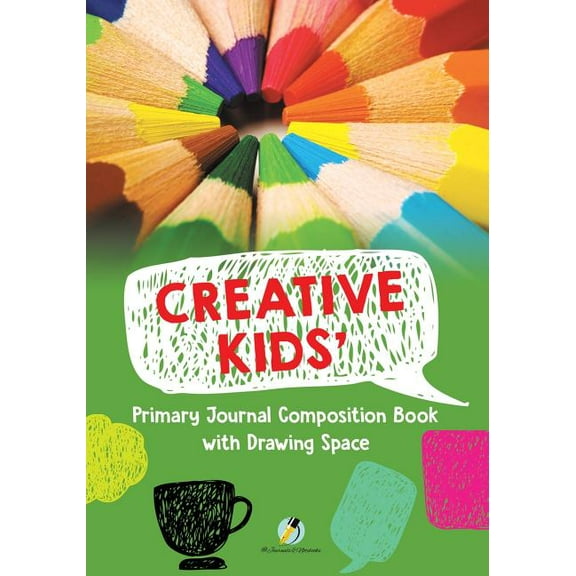 Creative Kids' Primary Journal Composition Book with Drawing Space, (Paperback)
