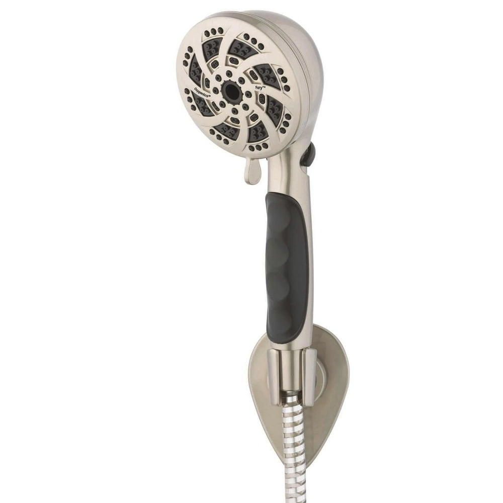 Oxygenics Fury RV 5Setting Brushed Nickel Handheld Shower Head