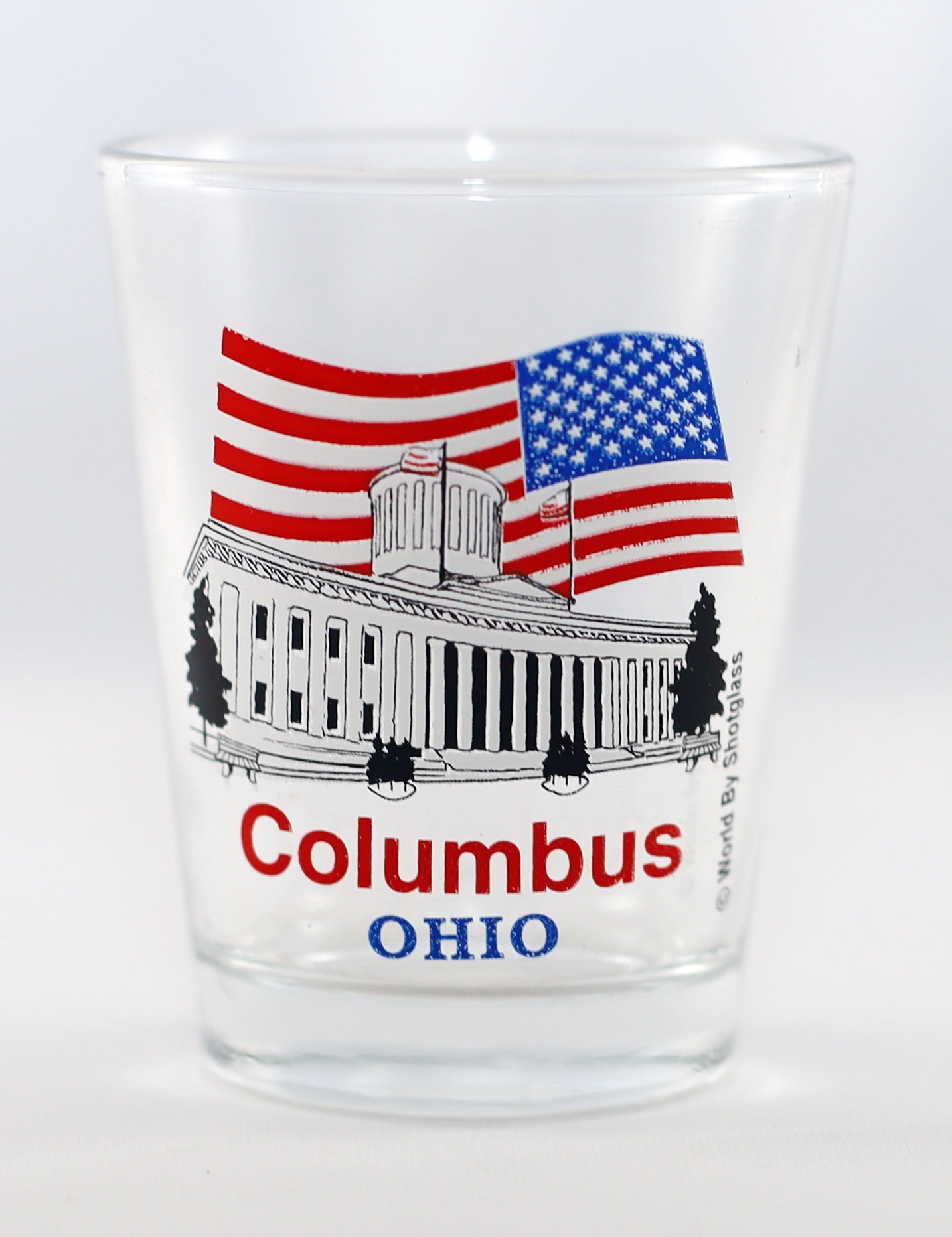Columbus Ohio StateCapitol Shot Glass