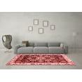 thumbnail image 3 of Ahgly Company Indoor Rectangle Abstract Red Modern Area Rugs, 7' x 10', 3 of 4