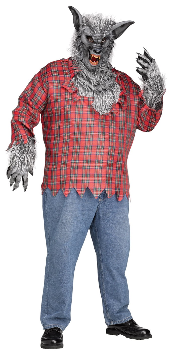 Werewolf Scary Plus Size Costume