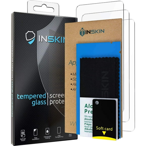 Inskin Protecteur d'Écran en Verre Trempé Adapté à Samsung Galaxy A51 6.5 inch [2020].