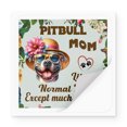 thumbnail image 2 of Pitbull Mom Like a Normal Mom Except Cooler Happy Mother's Day Vinyl Sticker Terrier Dog Lover Waterproof Decal Art Decor - 02004, 2 of 5